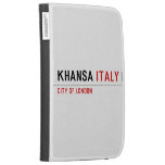 khansa  Kindle Cases