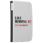 G.w.r memorial  Kindle Cases