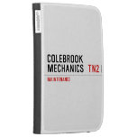 Colebrook Mechanics   Kindle Cases