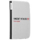 vincent vitaliss  Kindle Cases