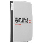 Kailyn ringer Popular road  Kindle Cases