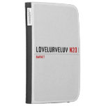 Lovelurveluv  Kindle Cases