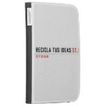 RECICLA TUS IDEAS  Kindle Cases