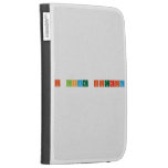 I Love Fitria  Kindle Cases