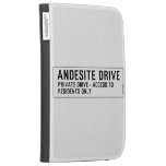 andesite drive  Kindle Cases