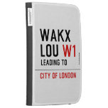 WAKX LOU  Kindle Cases