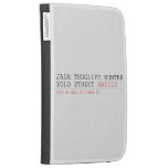 Jada thuglife Hunter yolo street  Kindle Cases