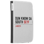 DUN KNOW DA SOUTH  Kindle Cases