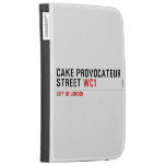 CAKE PROVOCATEUR  STREET  Kindle Cases
