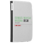 ISHMAEL MAKGAE MUSONA  Kindle Cases
