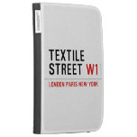Textile Street  Kindle Cases