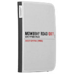 Mowbray Road  Kindle Cases