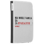 Ma whole familiA Sa Za  Kindle Cases