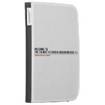 Welcome to  the Falmouth Gardens NEighbourhood  Kindle Cases