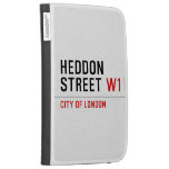 HEDDON STREET  Kindle Cases