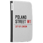 Poland Street  Kindle Cases
