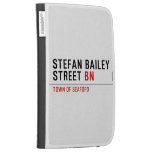 Stefan Bailey Street  Kindle Cases