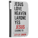 jesus love heaven larone yes   Kindle Cases