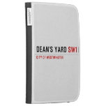 DEAN'S YARD  Kindle Cases