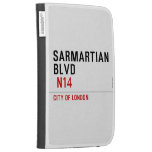 sarmartian blvd   Kindle Cases