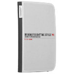 Designated Shitting Street  Kindle Cases