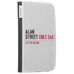 Alan  Street  Kindle Cases