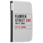 Kamren  Street  Kindle Cases