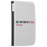 DEF:INITION NYE  Kindle Cases