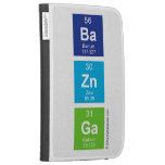 Ba
 Zn
 Ga  Kindle Cases