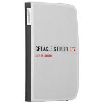 Creacle street  Kindle Cases