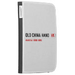 OLD CHINA HAND   Kindle Cases