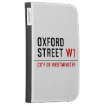 oxford street  Kindle Cases