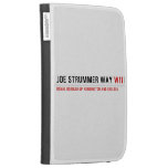 Joe Strummer Way  Kindle Cases