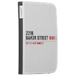 221B BAKER STREET  Kindle Cases