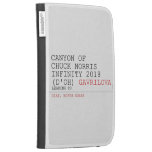 Canyon of chuck norris INFinity 2018 (D'oh)  Kindle Cases