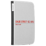 chloe Street  Kindle Cases