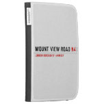 MOUNT VIEW ROAD  Kindle Cases