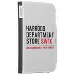 HARRODS DEPARTMENT STORE  Kindle Cases