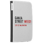 Ganja Street  Kindle Cases