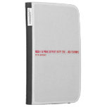 Rosh Is Peng Street  Kindle Cases