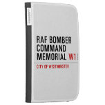 raf bomber command memorial  Kindle Cases