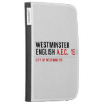 Westminster English  Kindle Cases