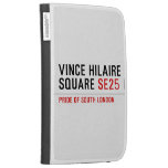 Vince hilaire Square  Kindle Cases