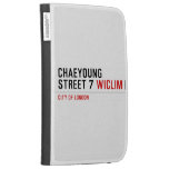 Chaeyoung Street 7  Kindle Cases