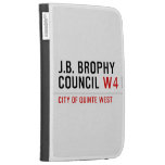J.B. BROPHY COUNCIL  Kindle Cases
