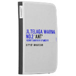 jl.telaga warna no.2  Kindle Cases