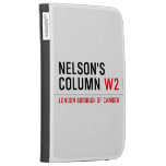 nelson's column  Kindle Cases