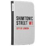 Shimtonic Street  Kindle Cases