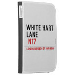 white hart lane   Kindle Cases