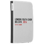 London Youth Choir Big Give   Kindle Cases